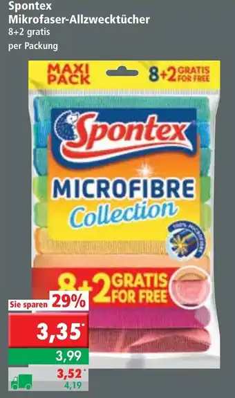 L. STROETMANN GROSSMARKT Spontex Mikrofaser Allzwecktücher Angebot