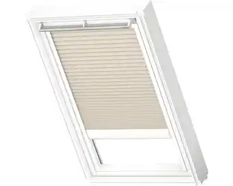 Hornbach Velux Plissee-Faltstore solarbetrieben hellbeige uni FSL P10 1259SWL Angebot