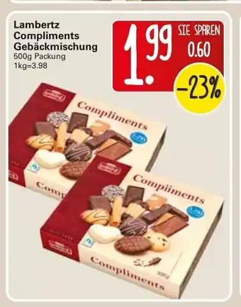 WEZ Lambertz Compliments Gebackmischung Angebot