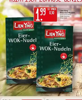 WEZ Lien Ying Wok-Eier-Nudeln 250g Angebot