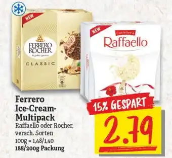 NP Discount Ferrero Ice Cream Multipack 188/200g Angebot