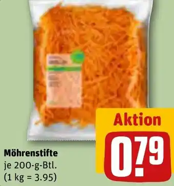 REWE Möhrenstifte 200-g-Btl. Angebot