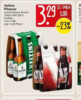 WEZ Veltins Pilsener Angebot