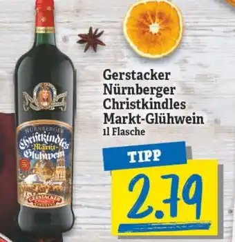 NP Discount Gerstacker Nürnberger Christkindles Markt Glühwein 1L Angebot