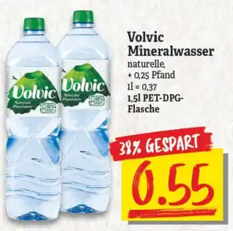 NP Discount Volvic Mineralwasser 1,5L Angebot