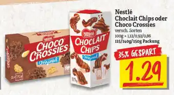 NP Discount Nestlé Choclait Chips oder Choco Crossies 115/140/150g Angebot