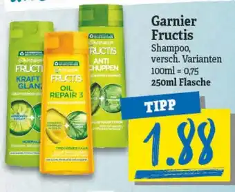 NP Discount Garnier Fructis Shampoo 250ml Angebot