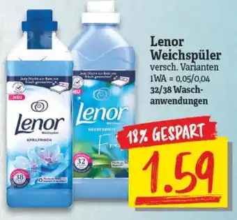 NP Discount Lenor Weichspüler Angebot