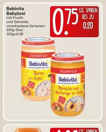 WEZ Bebivita Babybrei Angebot