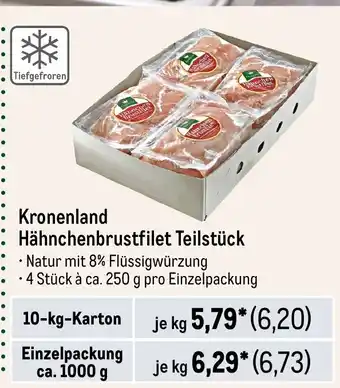 METRO Kronenland Hähnchenbrustfilet Teilstück kg Angebot