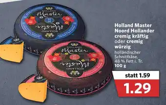 Combi Holland Master Noord Hollander cremig kräftig oder cremig würzig 100g Angebot