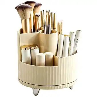 ManoMano Make Up Kosmetik Organizer, 360 Drehung Beauty Organizer - Weiß Angebot