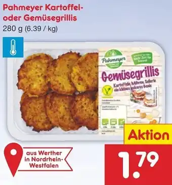 Netto Marken-Discount Pahmeyer Kartoffel oder Gemüsegrillis 280g Angebot