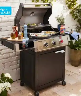 Aldi Nord Gasgrill Boston Pro 3 Turbo Angebot