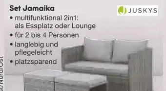 Netto Marken-Discount Polyrattan Relax Gartenmöbel Set Jamaika Angebot