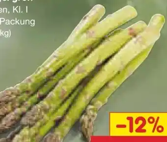 Netto Marken-Discount Spargel Grün Angebot