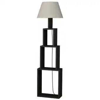 ManoMano Lampe mit Aufbewahrung 3 Regale H168 cm - Tower - Grau - Calicosy Angebot