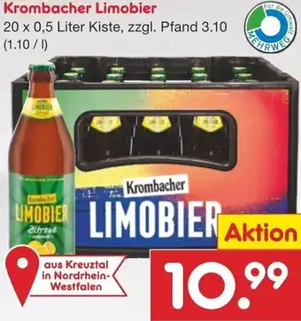 Netto Marken-Discount Krombacher Limobier 20X0,5L Angebot