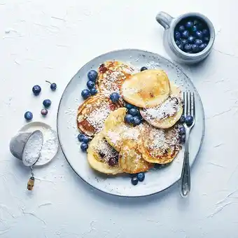 Aldi Süd Heidelbeer-Pancakes mit Kokosraspeln Angebot