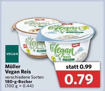 Combi Müller Vegan Reis 180g Becher Angebot