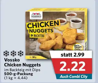 Combi Vossko Chicken Nuggets 500g Angebot