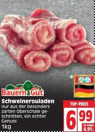 Edeka Schweinerouladen 1kg Angebot