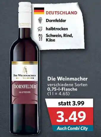 Combi Die Weinmacher 0,75L Angebot