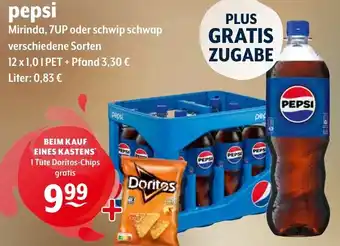 Trink und Spare Pepsi 12x1,0 L Angebot