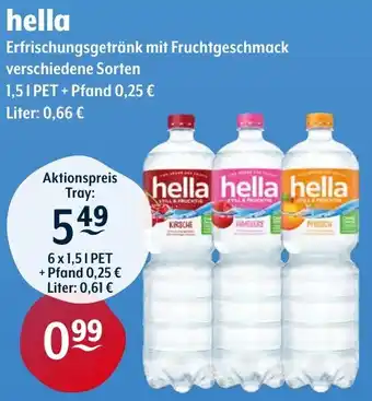 Trink und Spare hella 1,5 L PET Angebot