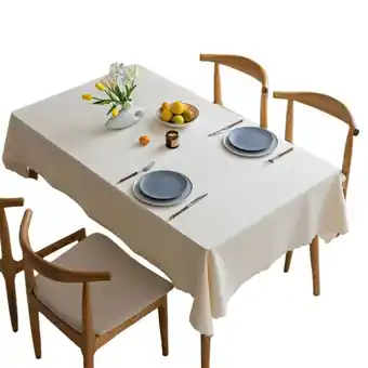 ManoMano Eting - Tischdecke Fleckschutz Abwaschbar Tischwäsche Wasserdicht Tischtuch 140x180cm Angebot