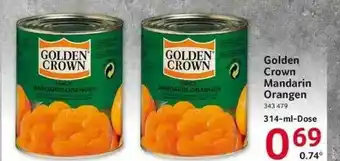 Selgros Golden Crown Mandarin Orangen Angebot