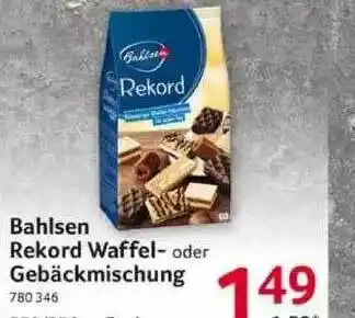 Selgros Bahlsen Rekord Waffel Oder Gebäckmischung Angebot