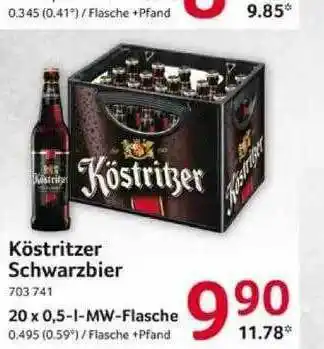 Selgros Köstritzer Schwarzbier Angebot