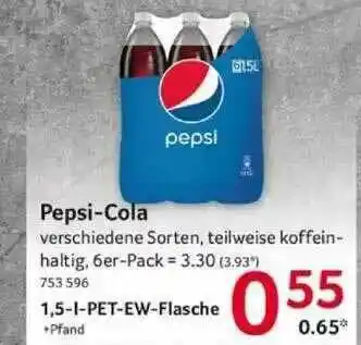 Selgros Pepsi-cola Angebot