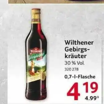 Selgros Wilthener Gebirgs Kräuter Angebot