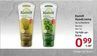 Selgros Kamill Handcreme Angebot