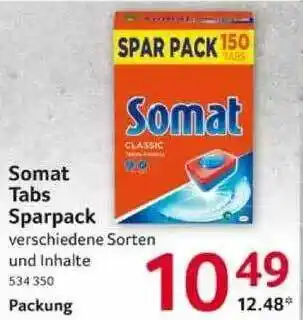 Selgros Somat Tabs Sparpack Angebot