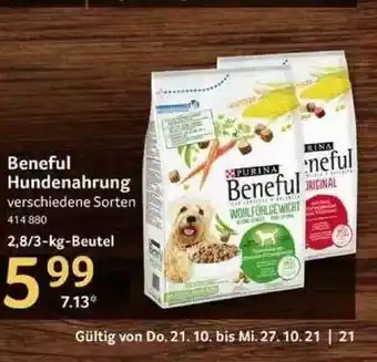 Selgros Beneful Hundenahrung Angebot