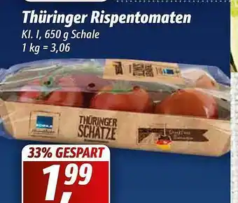 Simmel Thüringer Rispentomaten Angebot