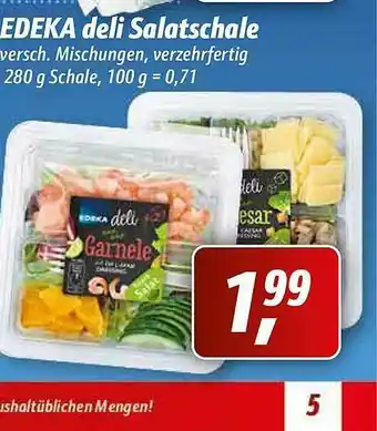 Simmel Edeka Deli Salatschale Angebot