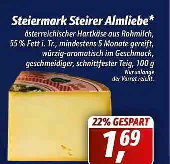 Simmel Steiermark Steirer Almliebe Angebot