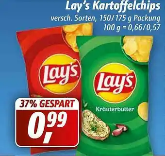 Simmel Lay's Kartoffelchips Angebot