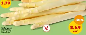 PENNY Weißer Spargel 500 g Bund Angebot