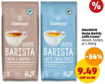 PENNY DALLMAYR Home Barista Caffè Crema 1.000 g Angebot