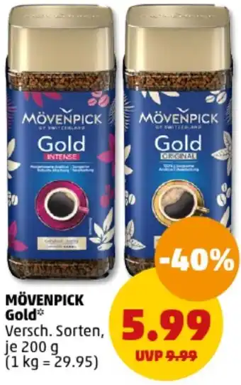 PENNY MÖVENPICK Gold 200 g Angebot