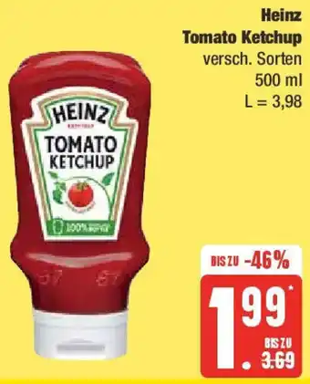 Edeka Heinz Tomato Ketchup 500 ml Angebot