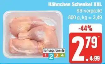 Edeka Hähnchen Schenkel XXL 800 g Angebot