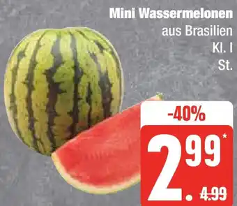 Edeka Mini Wassermelonen Angebot