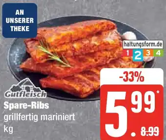 Edeka Gutfleisch Spare-Ribs Angebot