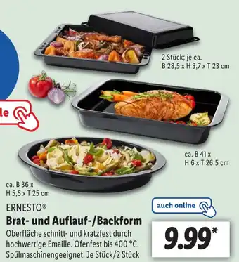 Lidl ERNESTO Brat und Auflauf/Backform Angebot